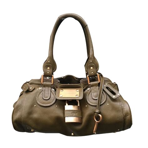 green chloe handbag